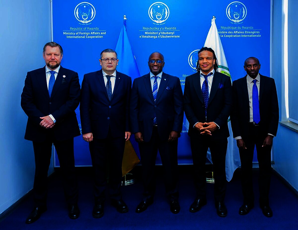 Rwanda Minister Receives Ukrainian Parliament Delegation to Discuss Cooperation