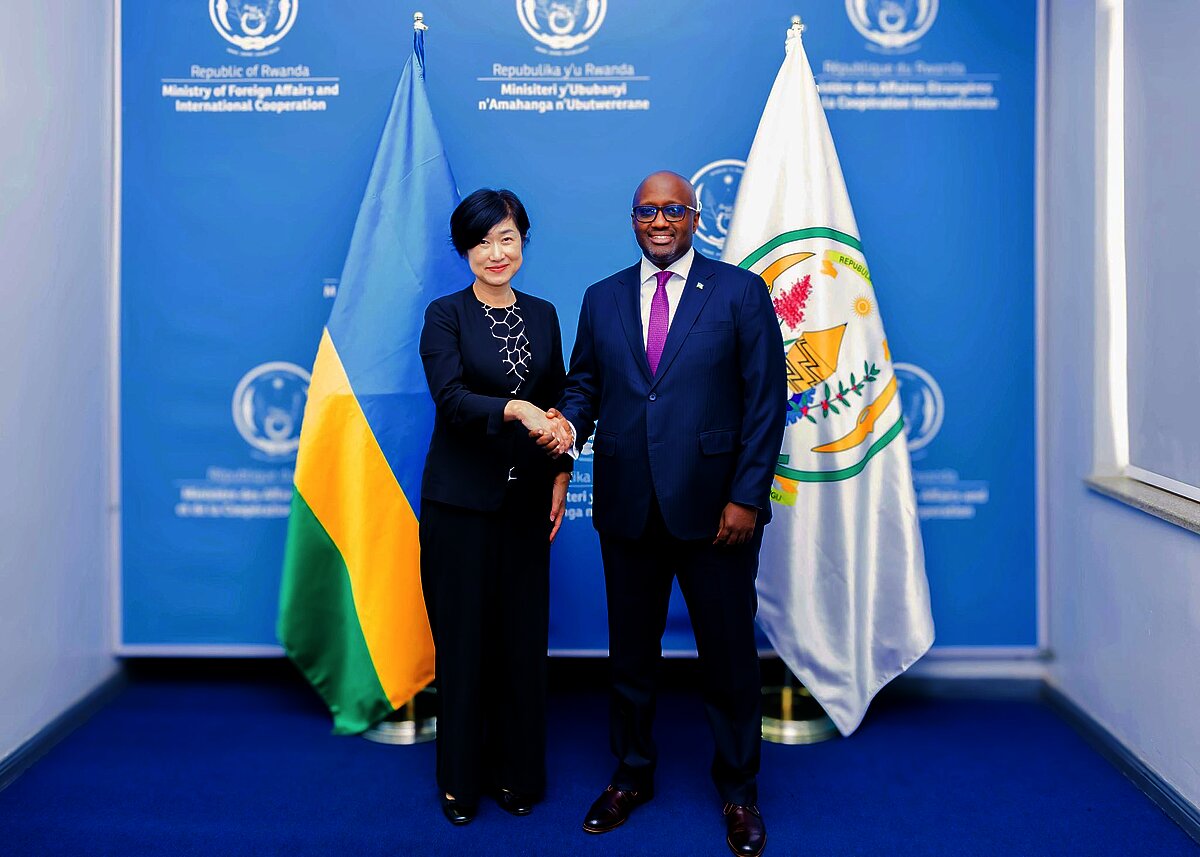 Rwanda Meets Japanese Official to Discuss Bilateral Relations